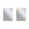 Cwi Lighting Abigail Rectangle Matte White LED 32 in. Mirror 1233W32-40 - alternate 1